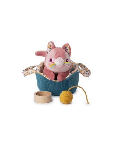 JEANNE EL GATO Y SU CESTA